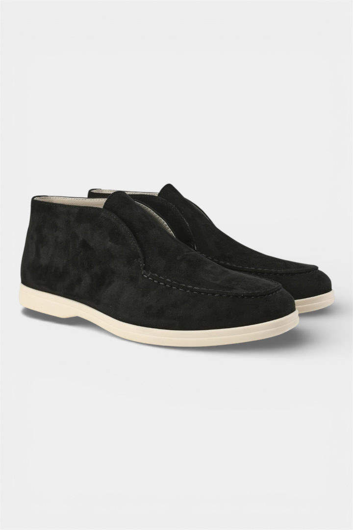 VEYRON HOGE SUEDE MOCASSINS