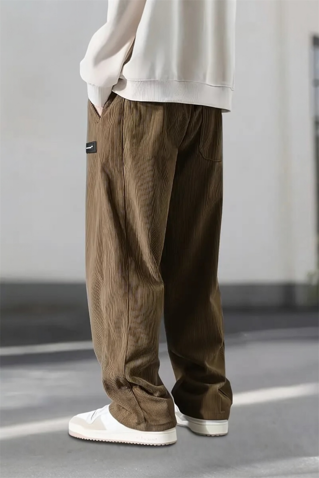 VELCOT COMFORTABEL VELOURSBROEK