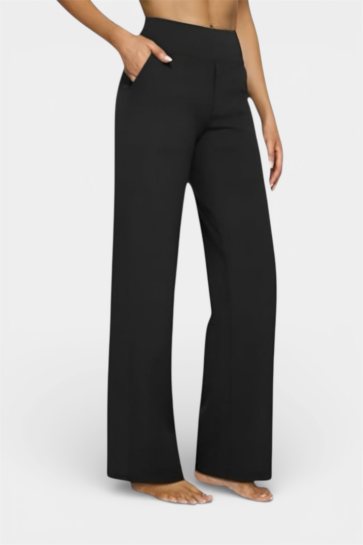 TOVE PANTALON EN TISSU ÉLASTIQUE
