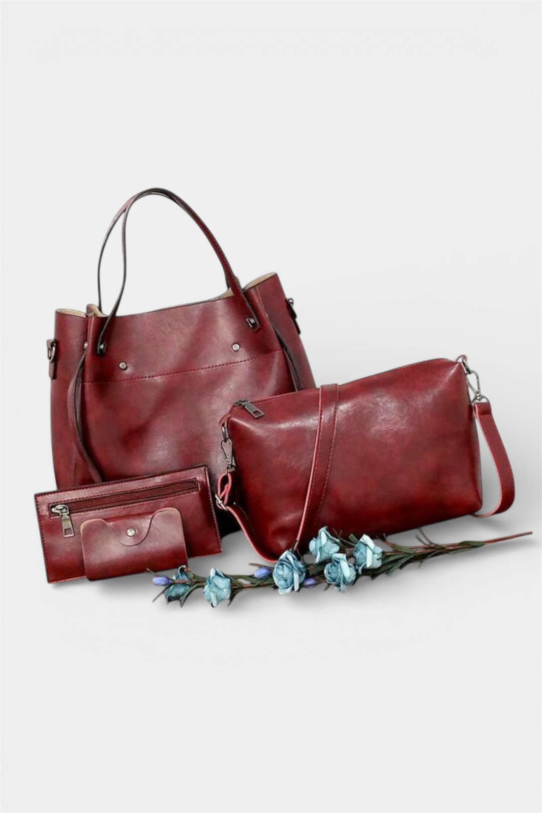 FLORIVIE 4-DELIGE VINTAGETASSENSET