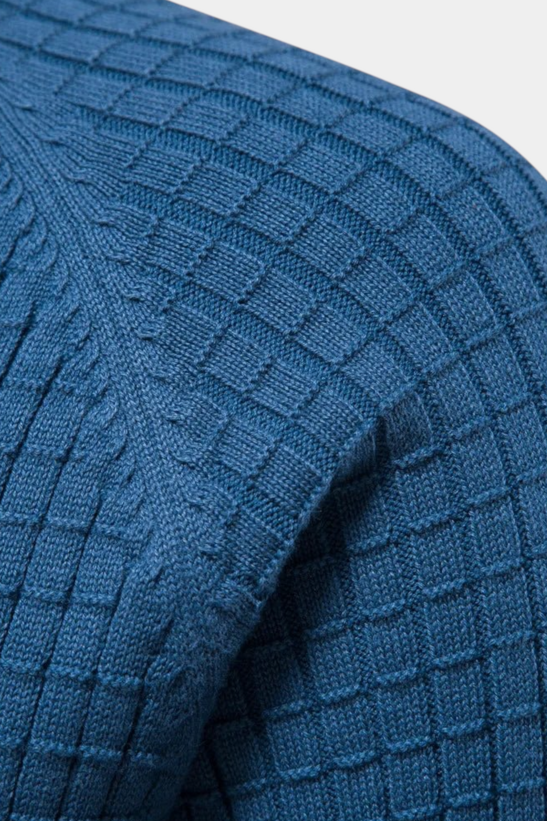 SIEGHART PULL AVEC MOTIF À CARREAUX