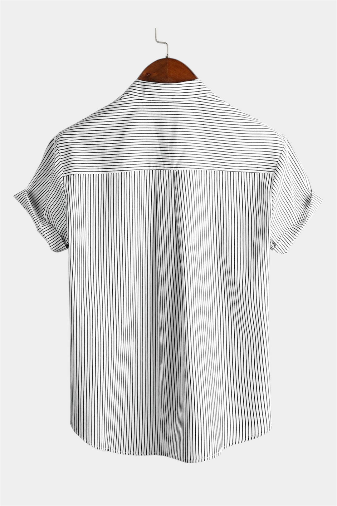 LUCA GESTREEPT KORTE-MOUWEN-SHIRT