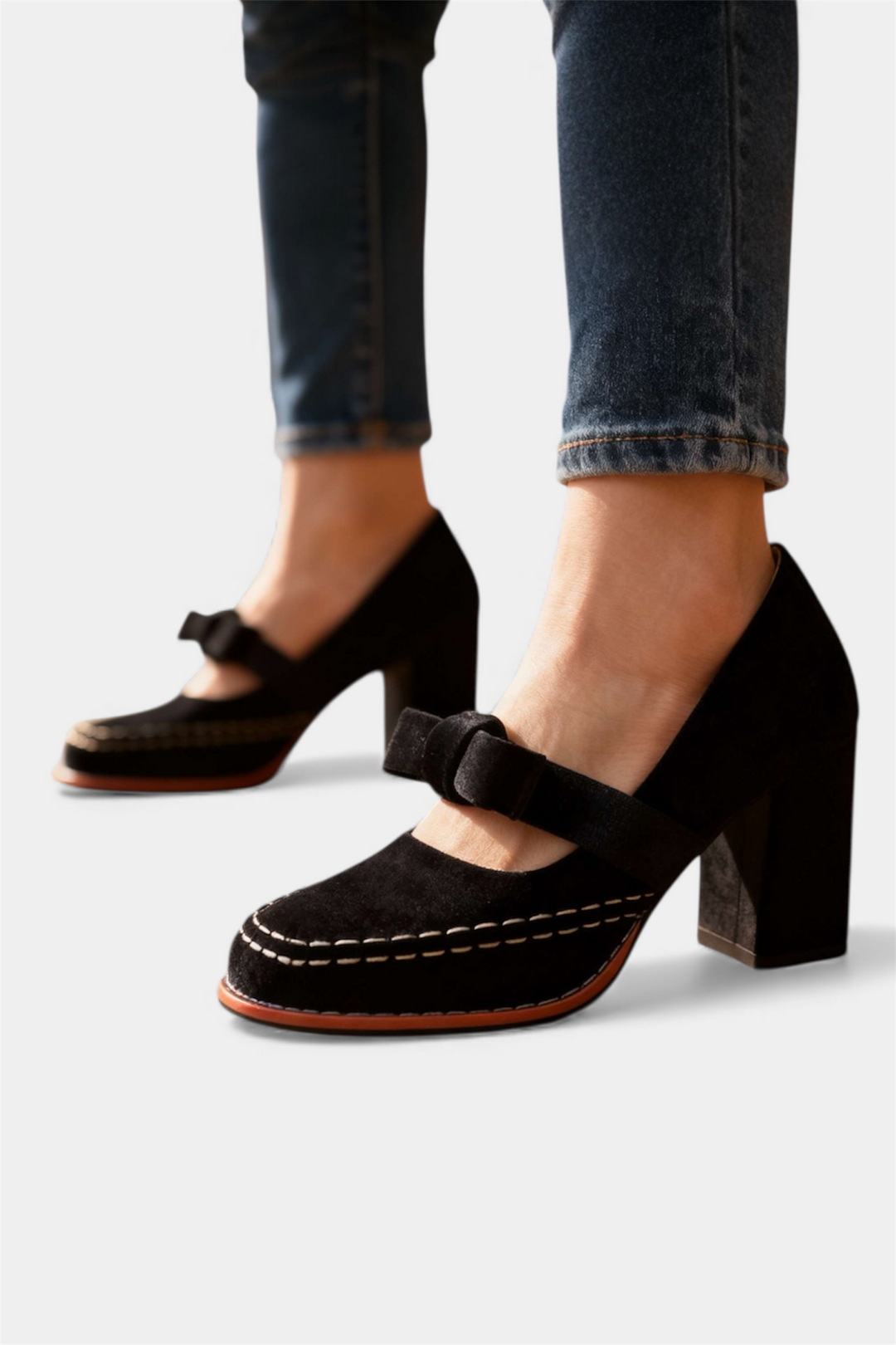 ALESSIA FLUWELEN LOAFERS