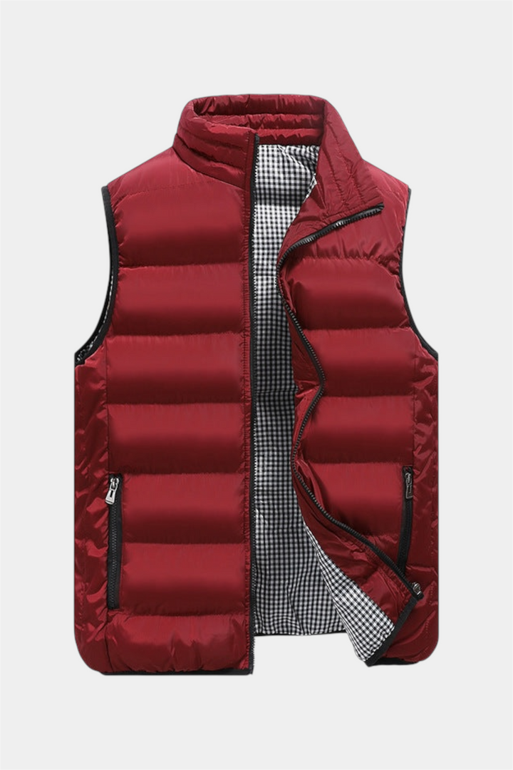 RENI LICHT GEWATTEERD GILET